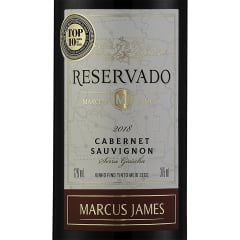 Vinho Aurora Marcus James Cabernet Sauvignon Tinto Meio Seco 375ml C/12
