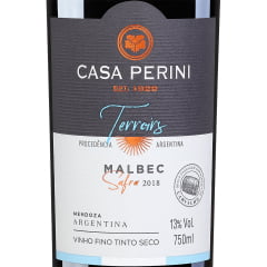 Vinho Casa Perini Terroirs Malbec Tinto 750ml 