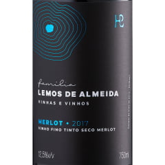 Vinho Família Lemos de Almeida Merlot Tinto Seco 750ml