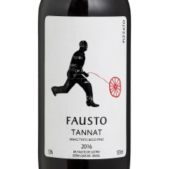 Vinho Pizzato Fausto Tannat Tinto Seco 187ml C/6