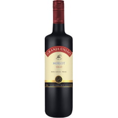 Vinho Garibaldi Granja União Merlot Tinto Seco 750ml 