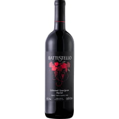 Battistello Cabernet Sauvignon/Merlot Vinho Tinto Suave 750ml   