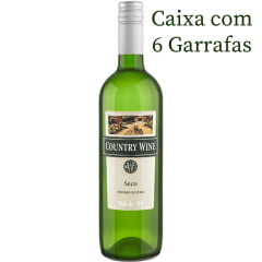 Aurora Country Wine Vinho Branco Seco 750ml C/6
