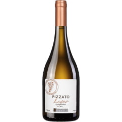 Kit Vinhos Pizzato Legno Chardonnay Branco Seco 750ml C/2 + 1 Caixa de madeira
