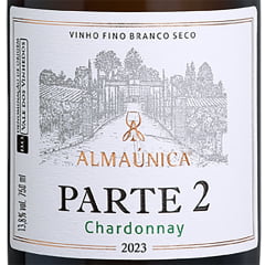 Vinho Almaúnica Ultra Premium Parte 2 Chardonnay Branco Seco 750ml 