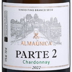 Vinho Almaúnica Ultra Premium Parte 2 Chardonnay Branco Seco 750ml