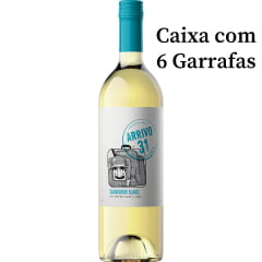 Vinho Arrivo 31 Sauvignon Blanc Branco Seco 750ml C/6