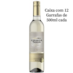 Vinho Aurora Colheita Tardia Malvasia/Moscato Branco Suave 500ml C/12
