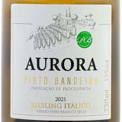 Vinho Aurora Pinto Bandeira Riesling Itálico Branco Seco 750ml