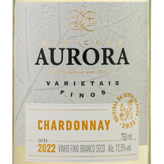 Vinho Aurora Varietal Chardonnay Branco Seco 750ml
