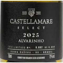 Vinho Castellamare Select Alvarinho Branco Seco 750ml