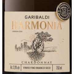 Vinho Garibaldi Harmonia Chardonnay Branco Seco 750ml 