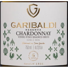 Vinho Garibaldi VG Chardonnay Branco Seco 750ml