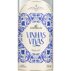 Vinho Garibaldi Vinhas Vivas Branco Meio Seco 750ml