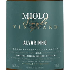 Miolo Single Vineyard Alvarinho Vinho Branco Seco 750ml