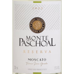 Vinho Monte Paschoal Reserva Moscato Branco Seco 750ml