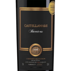 Castellamare Barricas Cabernet Sauvignon Vinho Tinto Seco 750ml