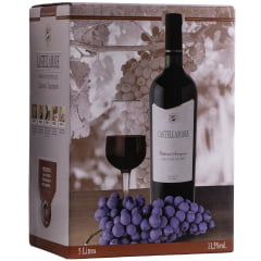 Castellamare Cabernet Sauvignon Vinho Tinto Seco Bag in Box 5 Litros