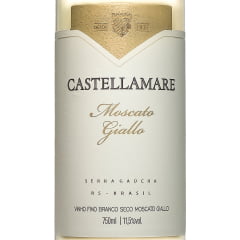 Castellamare Moscato Giallo Vinho Branco Seco 750ml
