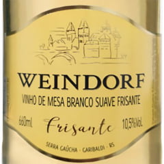 Vinho Courmayeur Frisante Weindorf Branco Suave 660ml