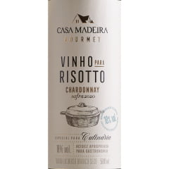 Casa Madeira Licoroso Chardonnay Vinho para Risotto 500ml