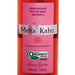 Vinho Mena Kaho Orgânico Rosé Seco 750ml C/6
