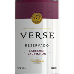 Peterlongo Verse Cabernet Sauvignon Vinho Tinto Seco 750ml
