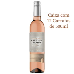 Vinho Aurora Colheita Tardia Malvasia/Moscato/Alicante Rosé Suave 500ml C/12