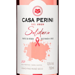 Casa Perini Solidário Vinho Rosé Seco 750ml