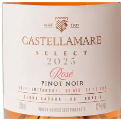 Vinho Castellamare Select Pinot Noir Rosé Seco 750ml Vinho Castellamare Select Pinot Noir Rosé Seco 750ml