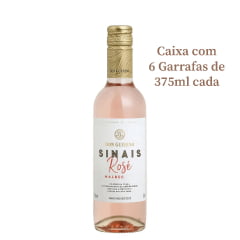Vinho Don Guerino Sinais Malbec Rosé Seco 375ml C/6 Vinho Don Guerino Sinais Malbec Rosé Seco 375ml C/6