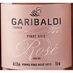 Vinho Garibaldi Terroir Pinot Noir Rosé Seco 750ml
