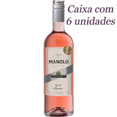 Vinho Peterlongo Manolo Rosé Suave 750ml C/6