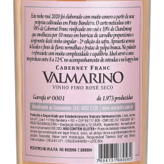 Valmarino Cabernet Franc Vinho Rosé Seco 750ml