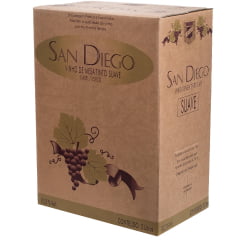 Vinho San Diego Tinto Suave Bag in Box 5Lts