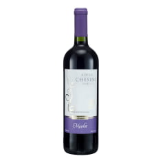 Vinho Adega Chesini Merlot Tinto Seco 750ml