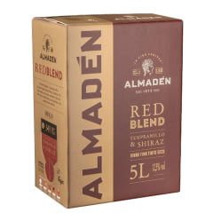 Vinho Almadén Tempranillo/Shiraz Tinto Seco Bag in Box 5 Litros Vinho Almadén Tempranillo/Shiraz Tinto Seco Bag in Box 5 Litros