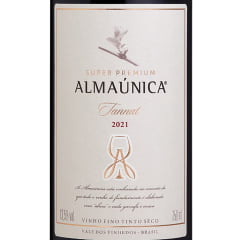 Vinho Almaúnica Super Premium Tannat Tinto Seco 750ml