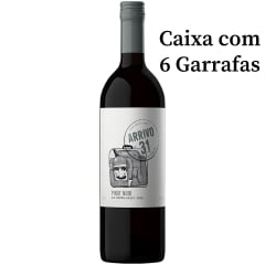 Vinho Arrivo 31 Pinot Noir Tinto Seco 750ml C/6