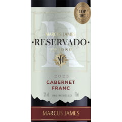 Vinho Aurora Marcus James Cabernet Franc Tinto Seco 750ml Vinho Aurora Marcus James Cabernet Franc Tinto Seco 750ml