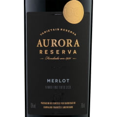 Vinho Aurora Reserva Merlot Tinto Seco 750ml