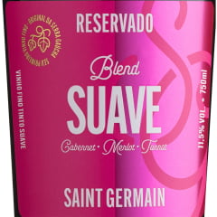 Vinho Aurora Saint Germain Cabernet/Merlot/Tannat Tinto Suave 750ml