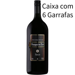 Vinho Aurora Sangue de Boi Tinto Seco 1,5Lts C/6