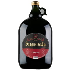 Vinho Aurora Sangue de Boi Tinto Suave 4 Lts