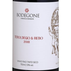 Vinho Bodegone Teroldego/Rebo Tinto Seco 750ml