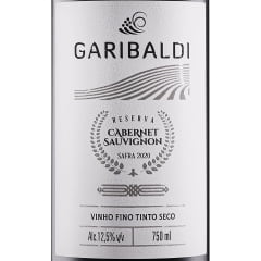 Vinho Garibaldi Reserva Cabernet Sauvignon Tinto Seco 750ml  