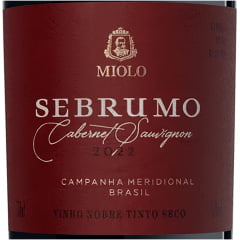 Vinho Miolo Sebrumo Cabernet Sauvignon 2022 Tinto Seco 750ml