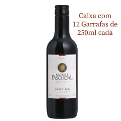 Vinho Monte Paschoal Sweet Red Tinto Suave 250ml C/12