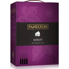 Vinho Panizzon Merlot Tinto Seco Bag in Box 3L