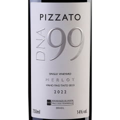 Vinho Pizzato DNA 99 Merlot Tinto Seco 750ml